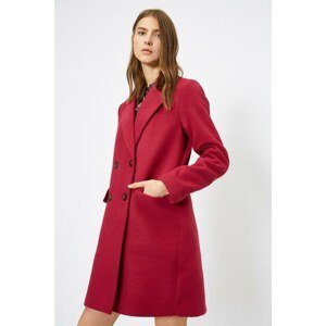 Koton Women's Pink Coat