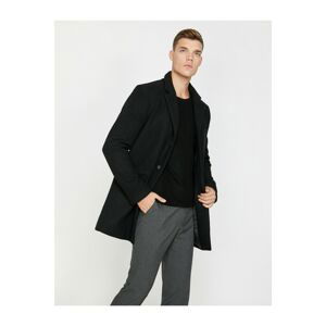 Koton Men's Black Coat