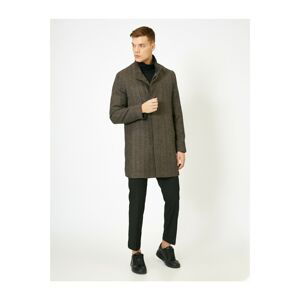 Koton Men's Brown Coat