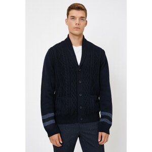 Koton Patterned Knitwear Cardigan