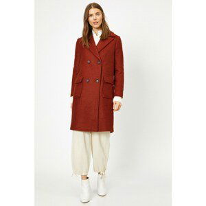 Koton Women's Orange Coat