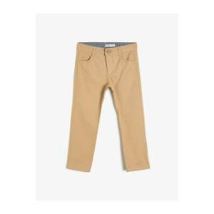 Koton Boy Brown Pocket Detailed Trousers