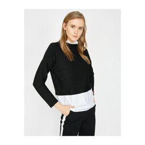 Koton Sweater - Black - Regular fit