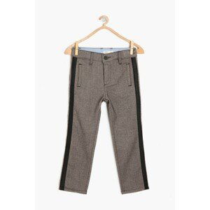 Koton Brown Boys Striped Detailed Trousers