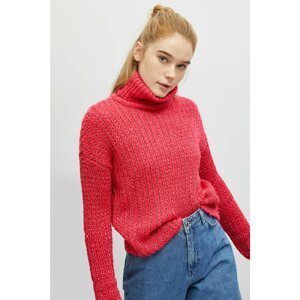 Koton Women's Knitted Pink Knitwear Sweater
