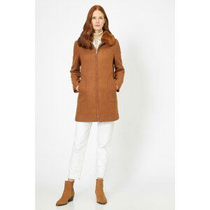 Koton Women's Brown Coat