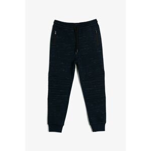 Koton Boy's Navy Blue Sweatpants