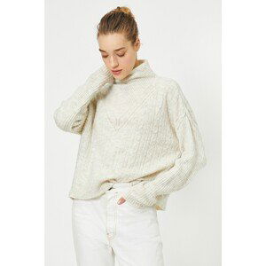 Koton Bogazli Long Sleeved Casual Cut Sweater