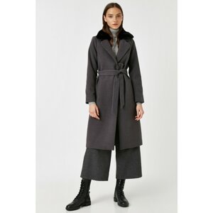 Koton Women's Gray Coat