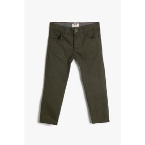 Koton Boys Cotton Normal Waist Pocket Basic Trousers