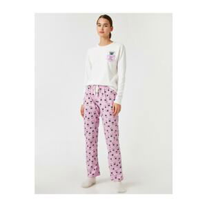 Koton Cotton Printed Pajamas Set