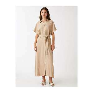 Koton Women's Beige Dress