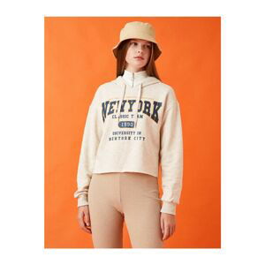 Koton Sweatshirt - Beige - Regular fit