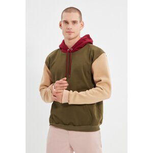 Trendyol Khaki Men Regular Fit Sweatshirt