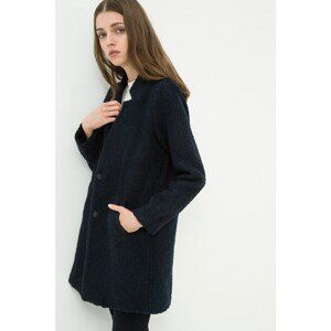 Koton Women's Navy Blue Coat