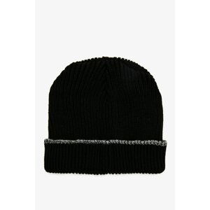 Koton Men's Black Knitted Beanie