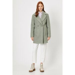 Koton Button Detailed Coat