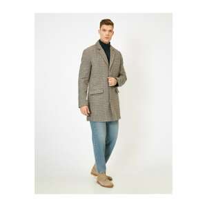 Koton Checked Coat