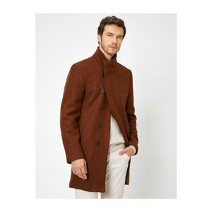 Koton Button Detailed Coat