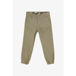 Koton Boy Khaki Normal Waist Trousers