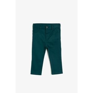Koton Men's Green Pocket Detailed Trousers