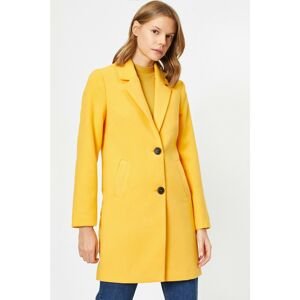 Koton Women's Neon Orange Coat