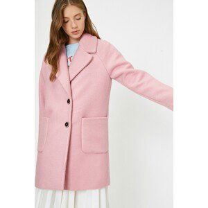 Koton Women's Pink Coat