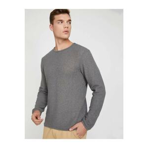 Koton Crew Neck Knitwear Men's Sweater