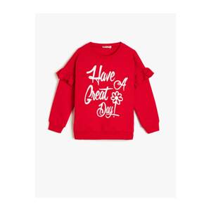 Koton Girl Red Sweatshirt