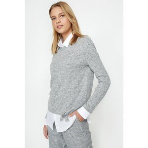 Koton Sweater - Gray - Regular fit