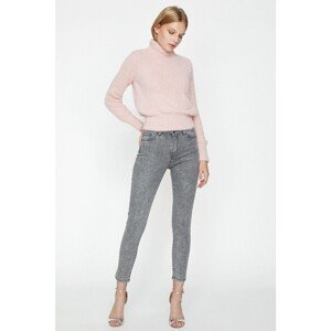 Koton Women's Gray Jeans Trousers