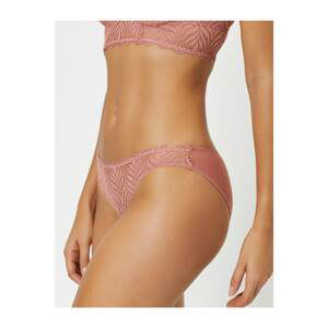 Koton Women's Pink Classic Panties