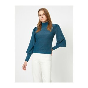 Koton Bogazli Long Sleeve Sleeves Flounce Knitwear Sweater