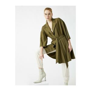 Koton Women's Khaki Coat