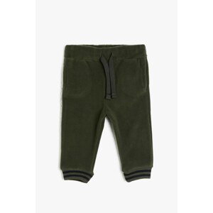 Koton Boy Green Khaki Baby Girl Sweatpants