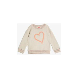 Koton Baby Girl Embroidered Sweatshirt