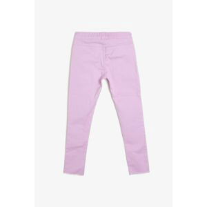 Koton Girls Purple Purple Pants