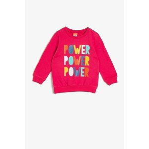 Koton Pink Girls' SWEATSHIRTS