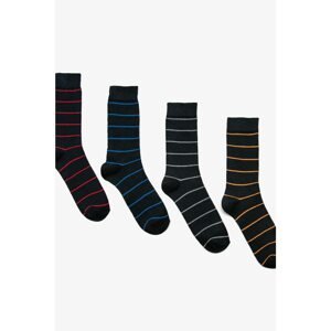 Koton Boys Black 4 Pack Socks