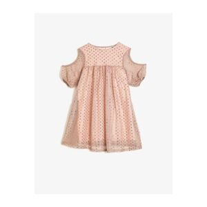 Koton Dress - Pink - Off-shoulder