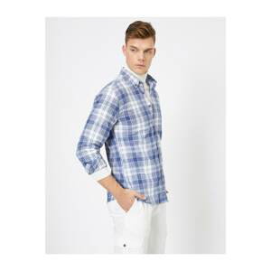 Koton Men's Checkered Shirt