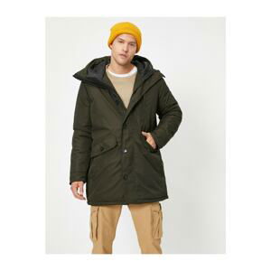 Koton Button Detailed Coat