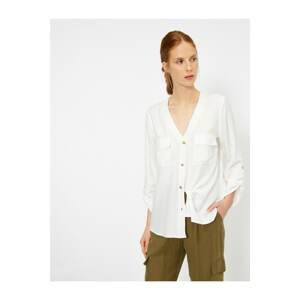 Koton Pocket Detailed Long Sleeve Shirt