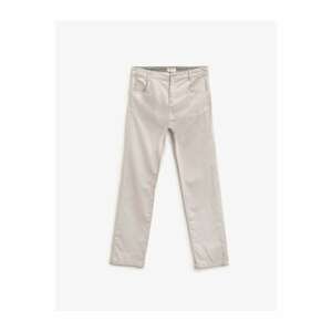 Koton Boys Gray Cotton Chino Pants