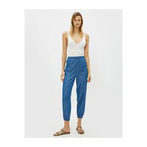 Koton Women's Blue Jogger Pants