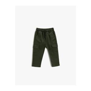 Koton Boys Khaki Cotton Trousers