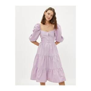 Koton Dress - Purple - Smock dress