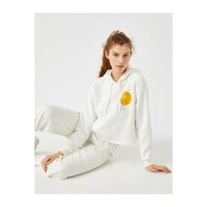 Koton Sweatshirt - White - Relaxed fit
