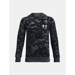 Under Armour Sweatshirt UA Rival Flc ABC Camo Hoodie-GRY