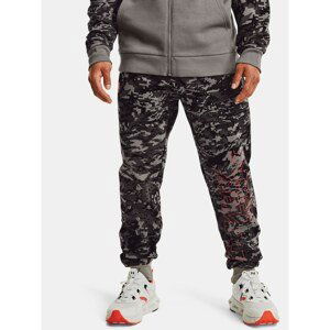 Under Armour Sweatpants UA RIVAL FLC CAMO SCRIPT JGR-GRY - Men's